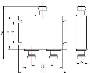 2 way power splitter