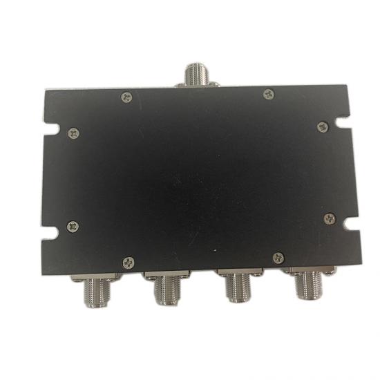 F-female 698-2700 MHz 4 Way Power Splitter