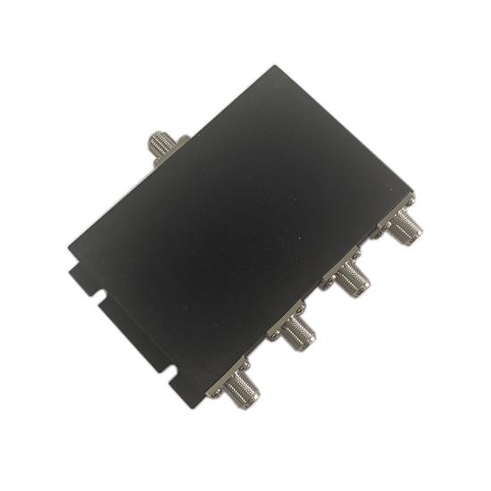 F-female 698-2700 MHz 4 Way Power Splitter