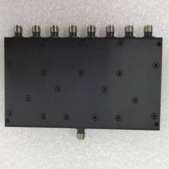 30W 2-8GHz SMA-F 8Way Power Divider