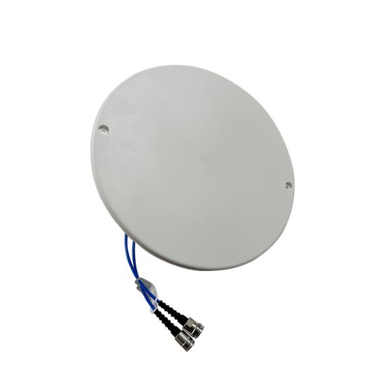 600-4000MHz MIMO Ultra Thin Omni Ceiling Antenna with Low PIM -153dBc