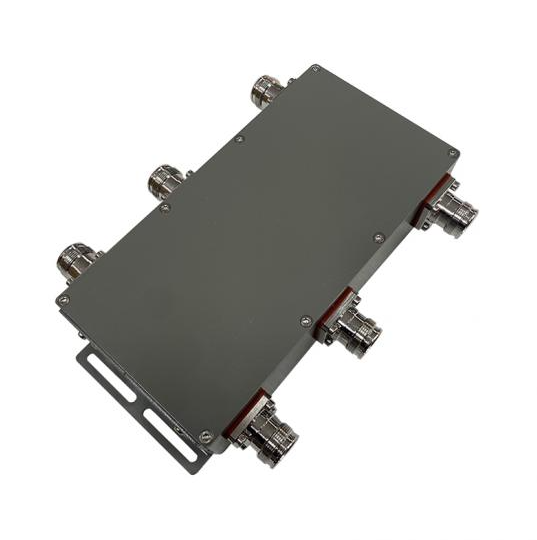  380-3800MHz 3 in 3 Out Hybrid Coupler Combiner with Low PIM-160dBc 4.3-10F