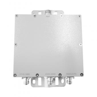 RF triplexer combiner