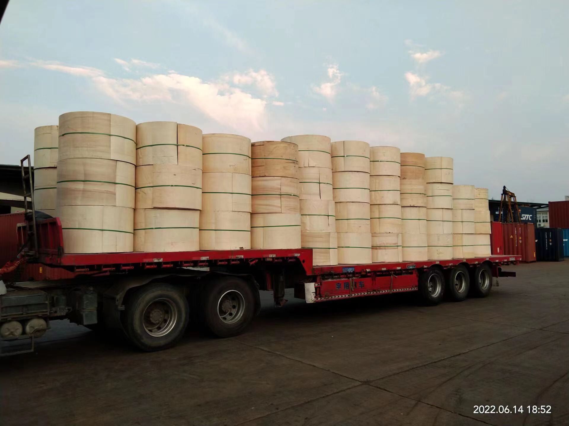 Shipment of 80000meters-7/8 cable 
